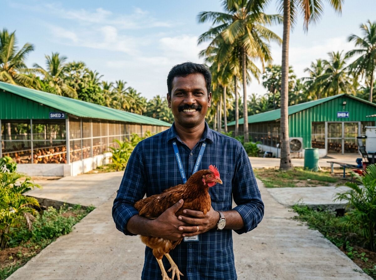 Thangam Farms Bio-Secure White Hen Rearing